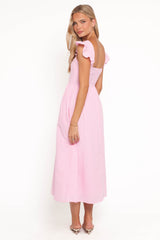 Tiarne Midi Dress - Pink