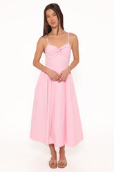 Venice Midi Dress - Pink