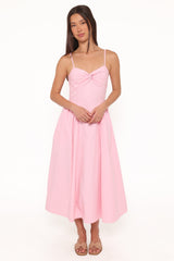Venice Midi Dress - Pink