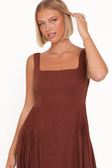Wilston Maxi Dress - Brown