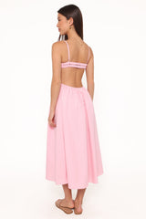 Venice Midi Dress - Pink