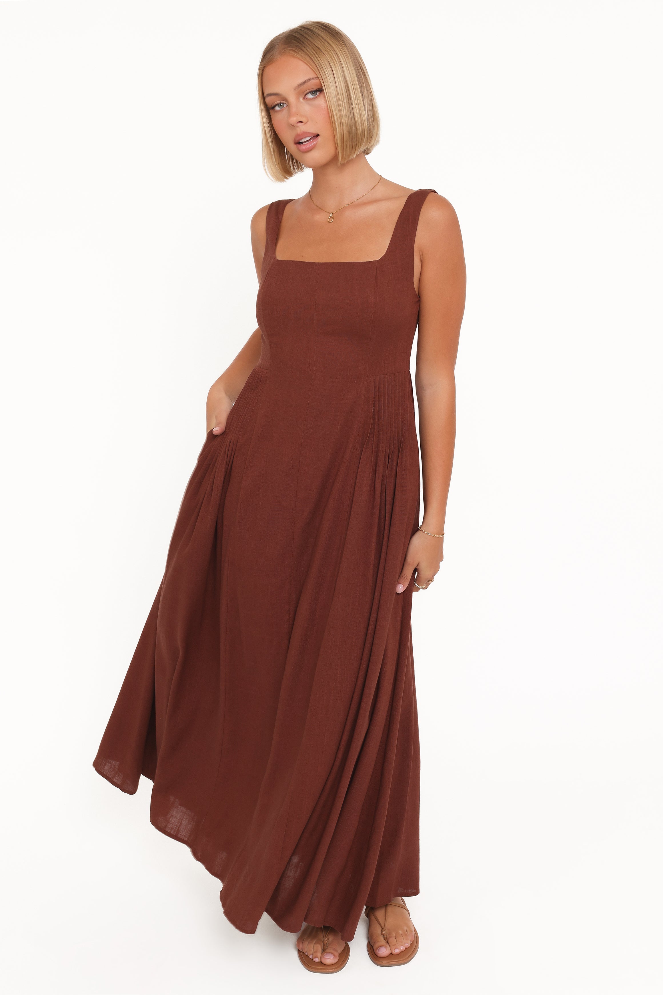 Wilston Maxi Dress - Brown