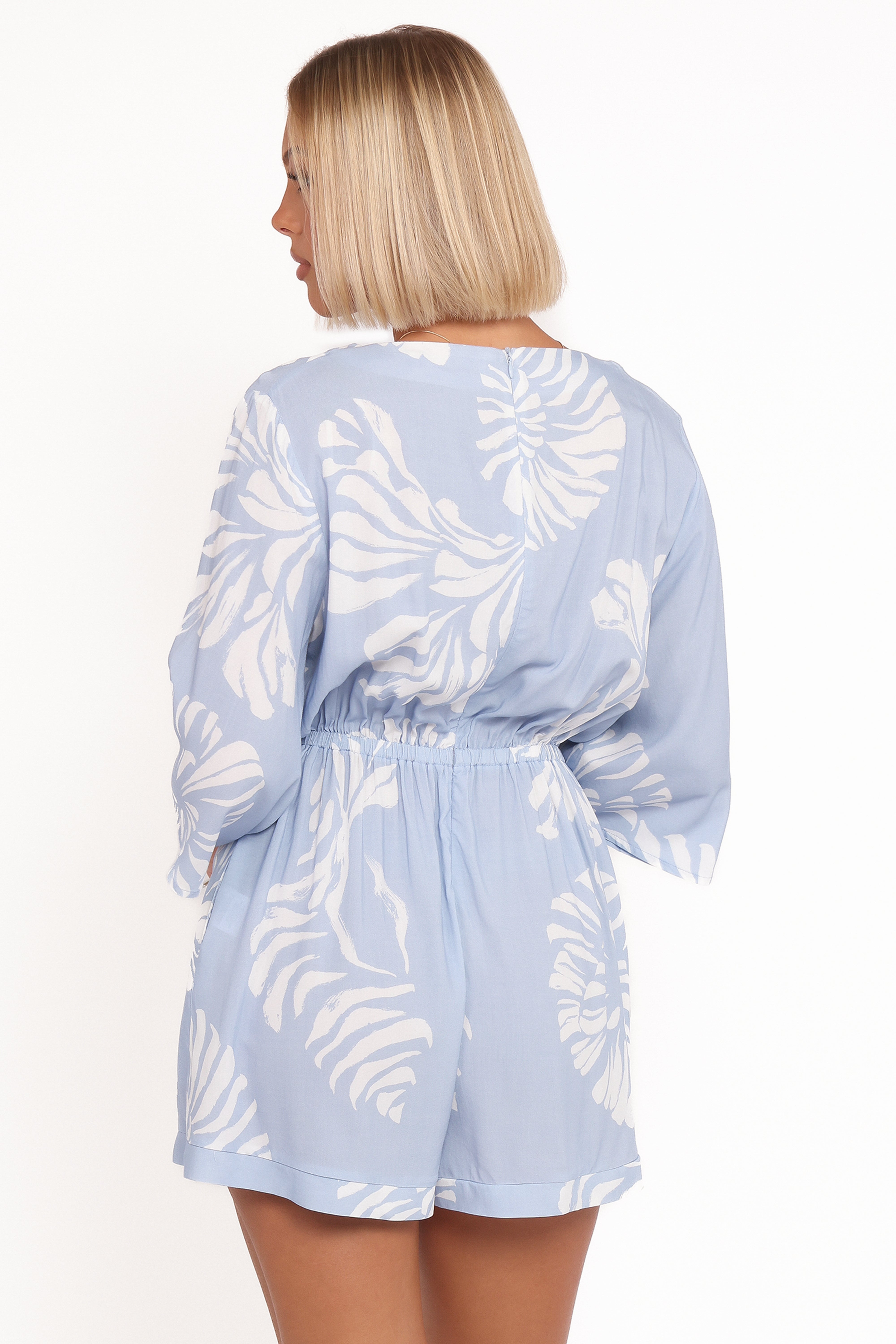 Tiff Romper - Shell Print