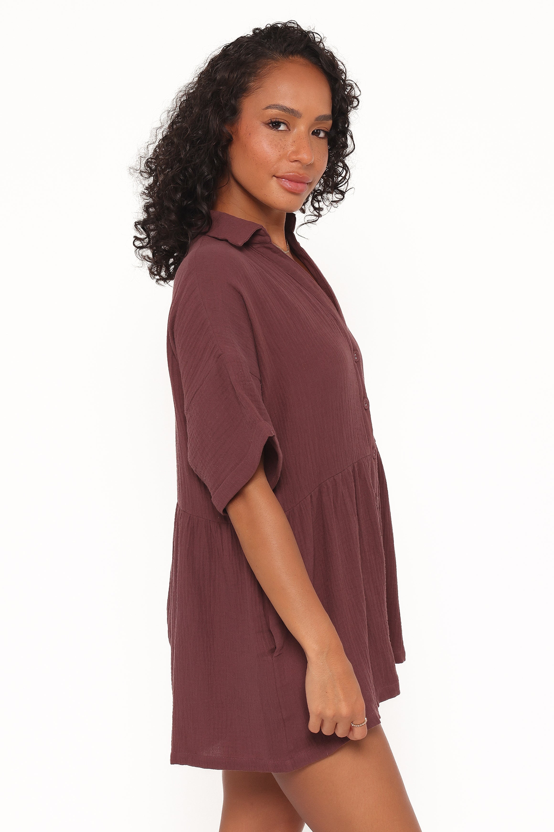 Winny Romper -  Chocolate