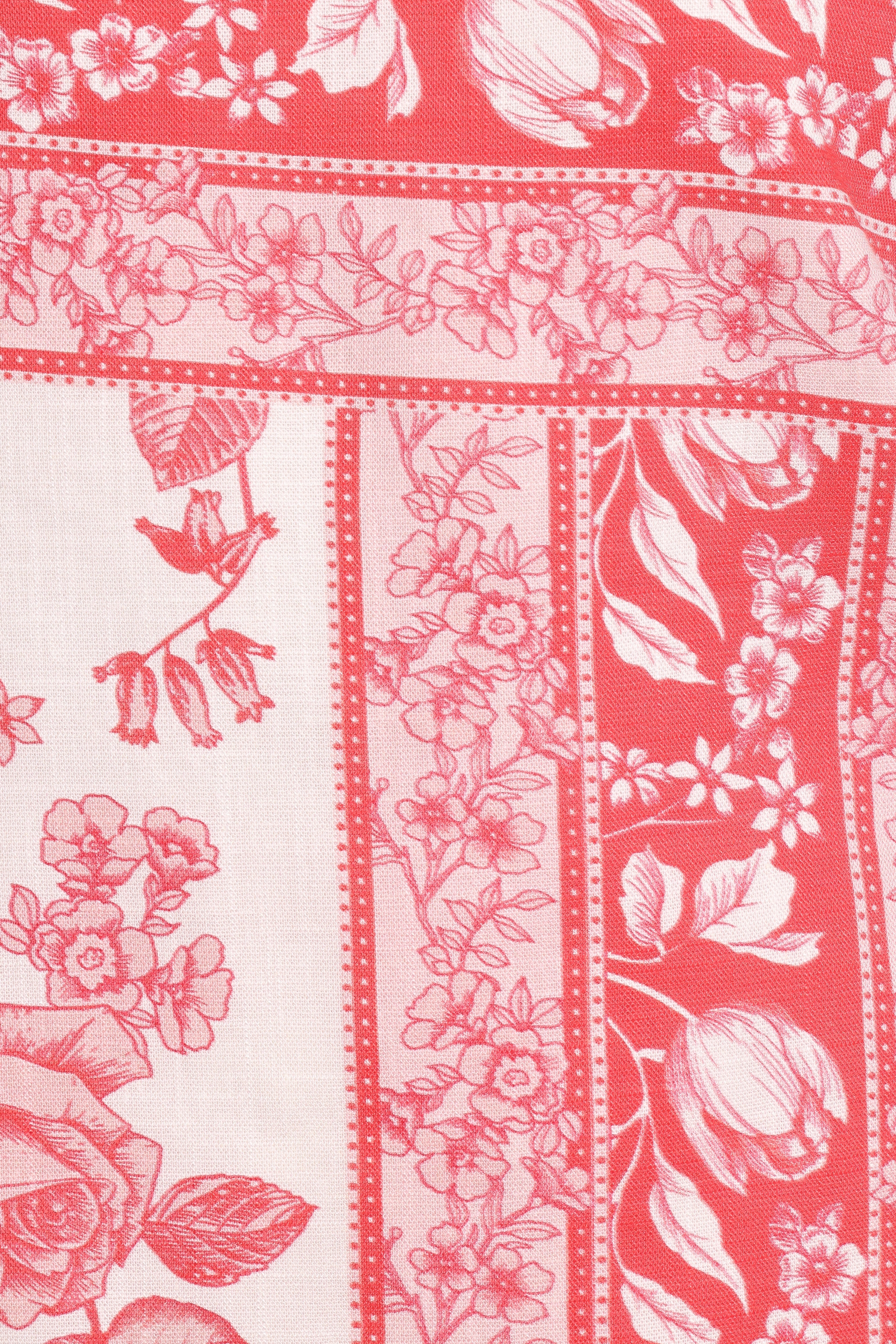 Rosemarie Strapless Top - Rose Tile